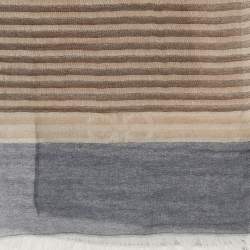 مملوكة مسبقًا وشاح سالفاتوري فيراغامو نقوش زهور حرير وردي