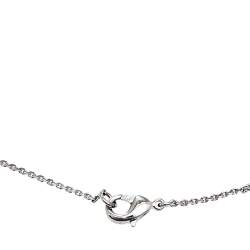 مملوكة مسبقًا قلادة سالفاتوري فيراغامو غانشيني كريستال فضي اللون  