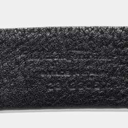 Pre Owned Salvatore Ferragamo Green Lizard Embossed Leather Gancio Belt