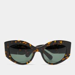مملوكة مسبقًا Salvatore Ferragamo Dark Brown SF1044S Cat Eye Sunglasses