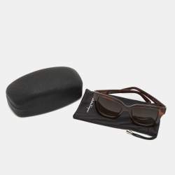 Salvatore Ferragamo Brown SF858S Gradient Square Sunglasses