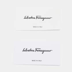 Salvatore Ferragamo Yellow Parrot Printed Silk Square Scarf