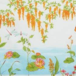 Salvatore Ferragamo Multicolor Printed Handkerchief 