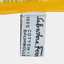 Salvatore Ferragamo Multicolor Printed Handkerchief 