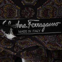 Pre Owned Salvatore Ferragamo Multicolor Printed Long Sleeve Shirt L