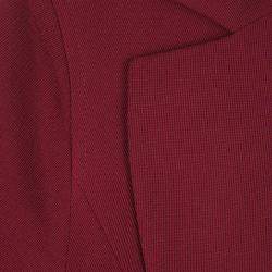 Salvatore Ferragamo Vintage Red Belted Coat M