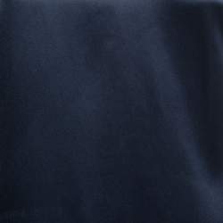 Pre Owned Salvatore Ferragamo Blue Silk Low-Cut Side Sleeveless Top L