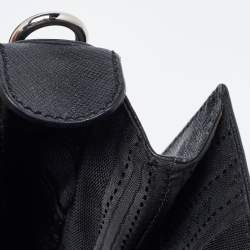 Pre Owned Salvatore Ferragamo Black Leather Katia Top Handle Bag