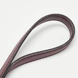 Pre Owned Salvatore Ferragamo Burgundy Leather Kelly Top Handle Bag