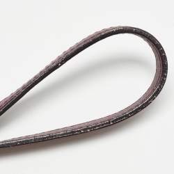 Pre Owned Salvatore Ferragamo Burgundy Leather Kelly Top Handle Bag