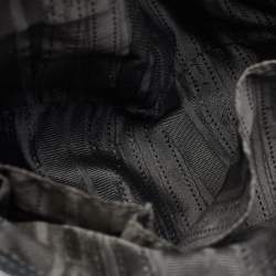 Pre Owned Salvatore Ferragamo Black Leather Large Sofia Top Handle Bag