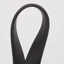 Pre Owned Salvatore Ferragamo Black Leather Aline Smooth Shoulder Bag