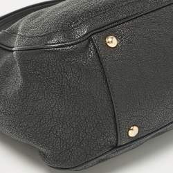 Pre Owned Salvatore Ferragamo Black Leather Betulla Tote