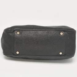 Pre Owned Salvatore Ferragamo Black Leather Betulla Tote