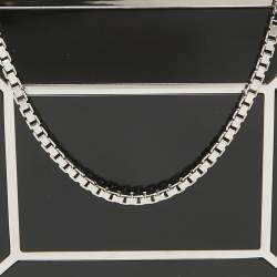 Pre Owned Salvatore Ferragamo Black Metal Plexiglass Dolly Box Clutch