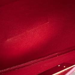 Pre Owned Salvatore Ferragamo Fuchsia Leather Marisol Top Handle Bag