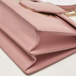 Pre Owned Salvatore Ferragamo Pink Leather Thalia Shoulder Bag