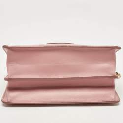 Pre Owned Salvatore Ferragamo Pink Leather Thalia Shoulder Bag