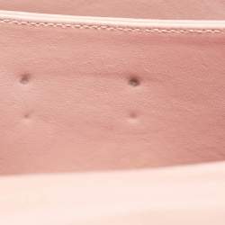 Pre Owned Salvatore Ferragamo Pink Leather Thalia Shoulder Bag