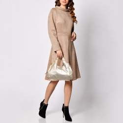 Salvatore Ferragamo Metallic Leather Tote