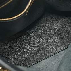 Salvatore Ferragamo Black Leather Ally Hobo