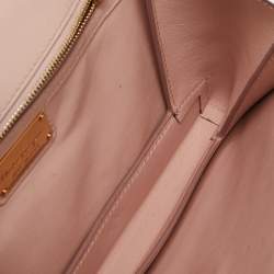 Salvatore Ferragamo Dark Red Leather Ginny Shoulder Bag