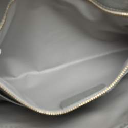 Salvatore Ferragamo Grey Leather Vara Bow Chain Tote