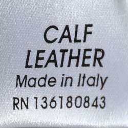 Salvatore Ferragamo Grey Leather Vara Bow Chain Tote