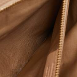 Pre Owned Salvatore Ferragamo Beige Leather Tracey Tote