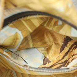 مملوكة مسبقًا Salvatore Ferragamo Black Denim and Leather Tote