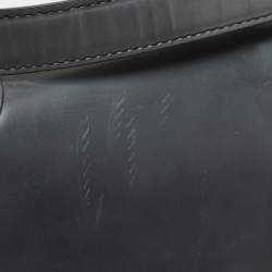 Salvatore Ferragamo Grey Leather Jody Shoulder Bag