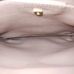 Salvatore Ferragamo Pink Leather Trifolio Small Crossbody Bag