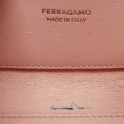 Salvatore Ferragamo Green Leather XS Hug Satchel