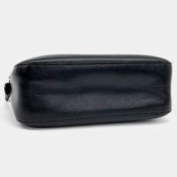 Salvatore Ferragamo Black Leather Lydia Camera Bag