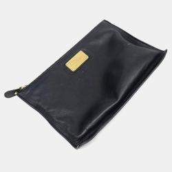 Salvatore Ferragamo Black Leather Suki Bag