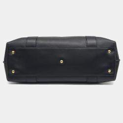 Salvatore Ferragamo Black Leather Suki Bag