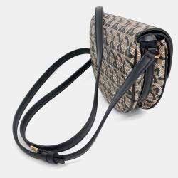 Salvatore Ferragamo Coated Canvas Leather All Gancini Crossbody Bag