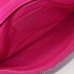 Salvatore Ferragamo Pink Leather Viva Bow Mini Crossbody Bag