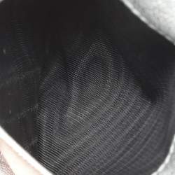 Pre Owned Salvatore Ferragamo Metallic Block Color Leather Gancini Bifold Wallet