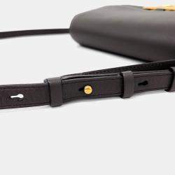 Pre Owned Salvatore Ferragamo Brown Leather Joan Crossbody Bag