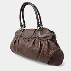Pre Owned Salvatore Ferragamo Brown Leather tote bag