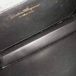 Pre Owned Salvatore Ferragamo Black Leather Joan Shoulder Bag