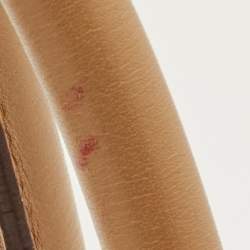 Pre Owned Salvatore Ferragamo Beige Leather Gancio Tote