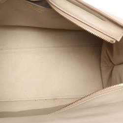 Pre Owned Salvatore Ferragamo Tricolor Leather Large Sofia Top Handle Bag