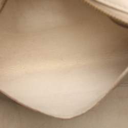 Pre Owned Salvatore Ferragamo Tricolor Leather Large Sofia Top Handle Bag