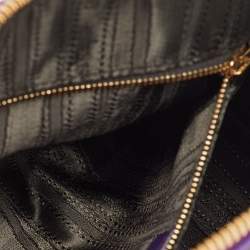 مملوكة مسبقًا حقيبة سالفاتوري فيراغامو دارينا جلد صفايانو أرجواني