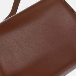 Pre Owned Salvatore Ferragamo Brown Shoulder Bag