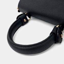 Pre Owned Salvatore Ferragamo Black Leather Sophia bag