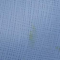 Pre Owned Salvatore Ferragamo Blue Saffiano Leather Gancini Shoulder Bag