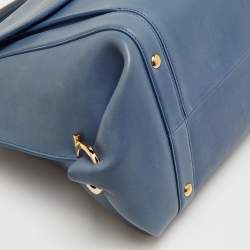 Pre Owned حقيبة سالفاتوري فيراغامو صوفيا جلد لامع ثلاثي اللون كبيرة